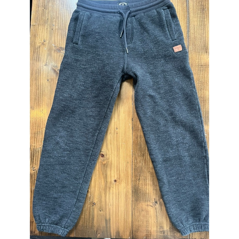 Billabong JR. Fleece Jogger Sweatpants Charcoal‎ Gray Heather L